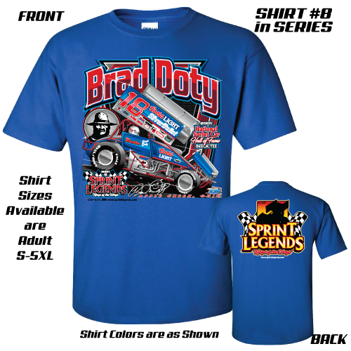 BRAD DOTY 18 T-SHIRT
