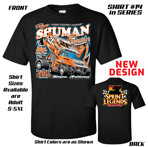 RON SHUMAN #21X T-SHIRT